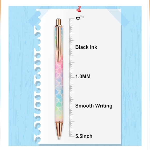 Colorful Glitter Pens - Choice Of One - Picture 2 of 3